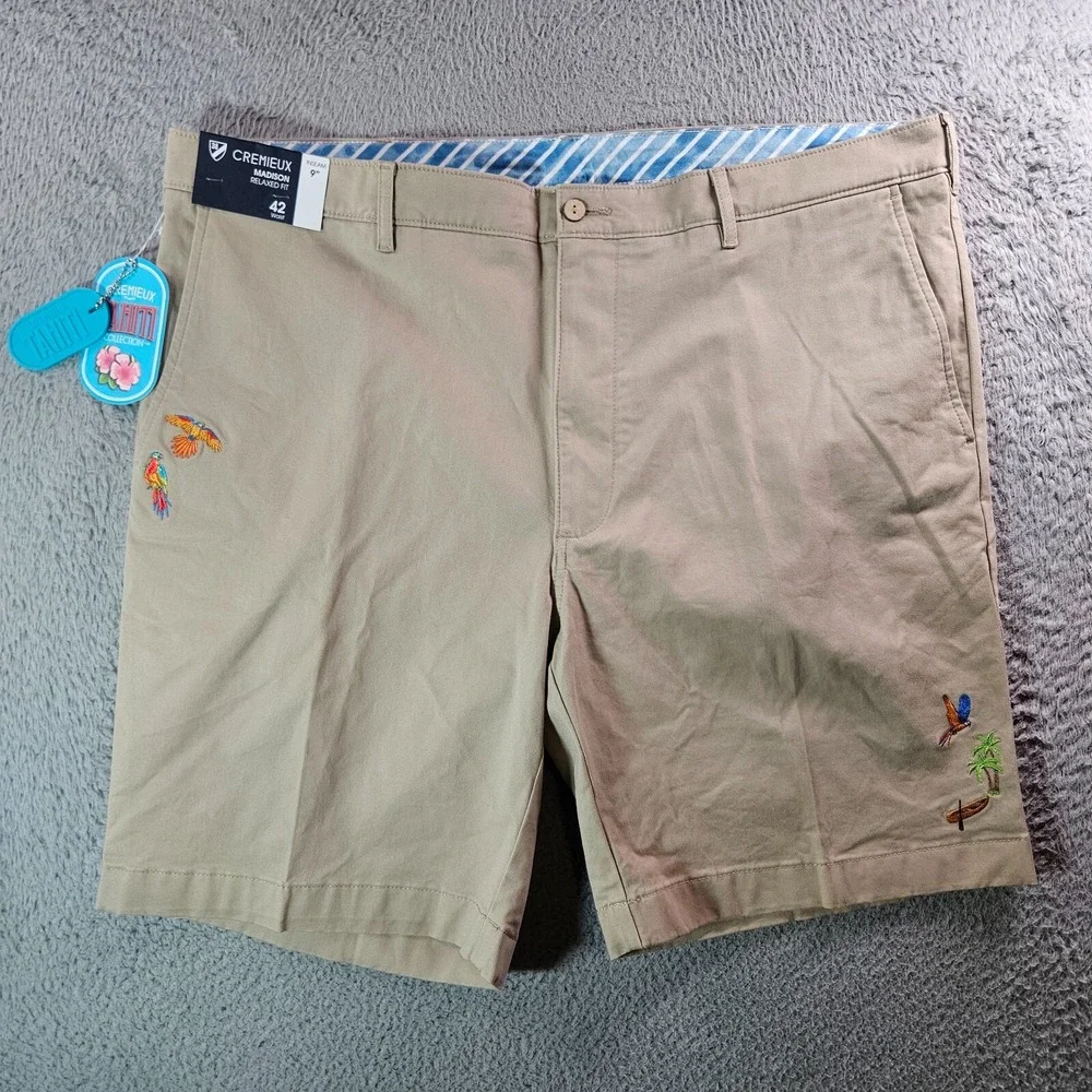 NWT Cremieux Chino Shorts‎ Men 42 x 9